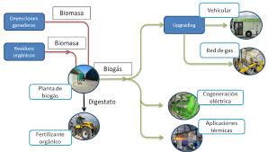 Aplicaciones del biogás. Nota: El biogás es un vector energético... |  Download Scientific Diagram