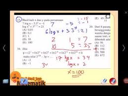 Pembahasannya itulah beberapa contoh soal logaritma matematika yang dapat disampaikan, semoga bermanfaat… W05 H Pembahasan Olimpiade Matematika Sma Logaritma Youtube
