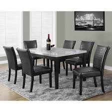 Monarch Specialties Inc Dining Table With Images Dining Table Marble Dining Table In Kitchen Marble Top Dining Table
