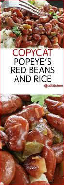 Copycat Popeye S Red Beans And Rice Recipe Is Made With Garlic Salt Cumin Chili Powder Popeyes Red Beans And Rice Recipe Red Beans Recipe Easy Rice Recipes