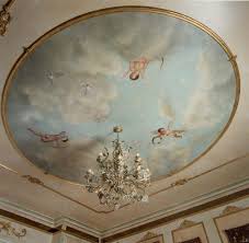Baroque Period Baroque Influenced Mural For A Grand Master Bedroom Ceiling Murals Ceiling Painting Ceiling Art