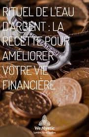 Rituel De L Eau D Argent La Recette Pour Ameliorer Votre Vie Financiere Wemystic France Priere Pour L Argent Rituel Magie Blanche Argent
