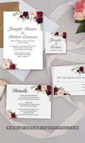 Floral Burgundy Wedding Invitations Cheap Fall Wedding Invitations Cheap Wedding Invit Fall Wedding Invitations Cheap Wedding Invitations Wedding Invitations