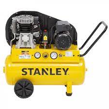 Stanley 50l Oil Free Belt Drive Air Compressor 2 5hp Power Equipment Tools Power Tools Belt Drive Air Compressor Oil Free