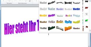 Art is a diverse range of (and products of) human activities involving creative imagination to express technical proficiency, beauty, emotional power, or conceptual ideas. Alte Wordart Formate In Word 2010 Pctipp Ch