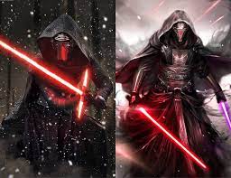 Rey herself sees that kylo's biggest fear is that he'll never be as powerful as darth vader. I Think It S Weird How Kylo Ren Wants To Be Darth Vader But Looks More Like Darth Revan 9gag