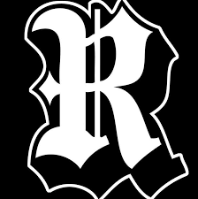 Desain font yang menarik dengan menggabungkan gambar kecil di luar dari setiap huruf. Rumble Cloth Photos Facebook