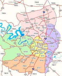 The 10 largest cities in texas are houston, san antonio, dallas, austin, fort worth, el. Austin Texas Zip Code Map Austin Area Zip Code Map Texas Usa
