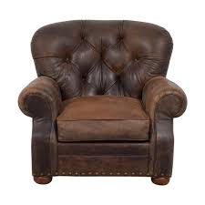 Dining chair restoration hardware french restoration hardware. 88 Off Restoration Hardware Restoration Hardware Churchill Brown Leather Tufted Nailhead Chair Chairs