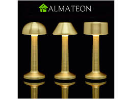 Les lampes sans fil sont des lampes pratique, non seulement on peut les déplacer à notre guise, mais on peut aussi les transporter facilement. Nouveau Votre Lampe De Table A Led Cylindrique Or Imagilights Sans Fil Avec Chargement Direct Almateon