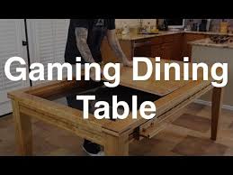 Coffee table styling coffee table design jigsaw puzzle table open cabinets dark walnut stain table /r/woodworking is your home on reddit for furniture, toys, tools, wood, glue, and jigsaw puzzle coffee table with optional top, shown in walnut. Diy Dining Table Has A Hidden Compartment For Games Simplemost