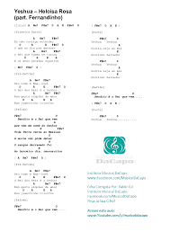 9.4 mb formato do arquivo: Yeshua Heloisa Rosa Feat Fernandinho Cifra
