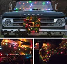 Christmas Truck Decorating For The Holidays Christmas Lights Etc Christmas Car Decorations Christmas Car Exterior Christmas Lights