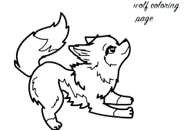 Color pages wolf coloring page vector animal pages. Wolf Anime Girls Coloring Pages Novocom Top