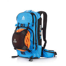 Ice tool pockets, with helmet holder; Arva Backpack Helmet Holder Black Bentgate Mountaineering