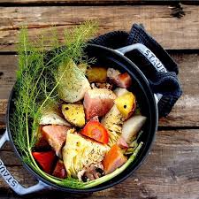 Save The Vegies From A Refrigerator Leftover Vegetable Pot Au Feu Potaufeu Vegetables Stew Staub Nourish Feedfeed Healthyeating