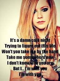 Avril Lavigne I M With You Avril Lavigne Music Lyrics Music Is Life