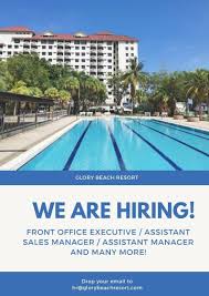 Port dickson beachfront resort with outdoor pool and restaurant. Glory Beach Resort Port Dickson Negeri Sembilan Malaysia We Are Hiring Glory Beach Resort Is Looking Forward To Welcome New Candidates To Our Family Oriented Hotel We Are Opened For The