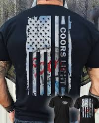 Coors Light Veteran Us Flag Shirt Sweater Hoodie And V Neck T Shirt