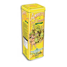 Amaretti Del Chiostro Di Saronno Soft Lemon Tower Tin Gluten Free 180g Chiostro Di Saronno