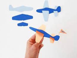 Click the link here for free pattern: Diy Paper Plane Toy With Free Template