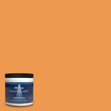 Maybe you would like to learn more about one of these? Behr Marquee 8 Oz 270b 6 Autumn Orange Satin Enamel Interior Exterior Paint Primer Sample Mq32316 The Home Depot In 2021 Orange Painted Walls Light Orange Paint Burnt Orange Paint