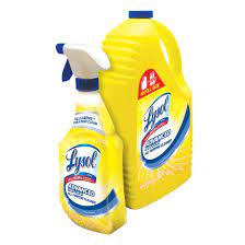 Lysol Lemon All Purpose Cleaner 32 Oz Spray Bottle Bjs Wholesale Club