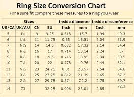 58 Explicit Italian Ring Size Conversion Chart