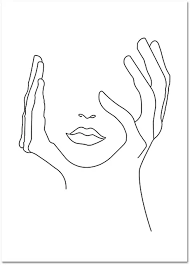 Suchergebnis Auf Amazon De Fur Bilder Linie Gesicht Kuche Haushalt Wohnen In 2020 Umrisszeichnungen Line Art Design Minimalistische Zeichnung