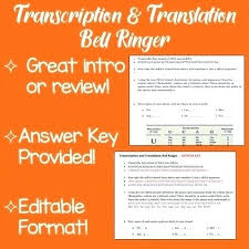 Dna replication coloring worksheet answer key awesome and dna in transcription and translation coloring worksheet answers. Translation And Transcription Worksheet Sumnermuseumdc Org