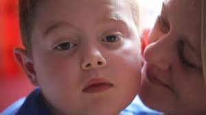 Family despair of brain tumor boy