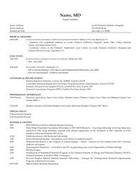 The best resume sample for your job application. Sample Cv For Job Application Pediatrics House Staff Stanford