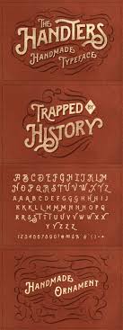 Handters Typeface Lettering Fonts Lettering Typography Letters