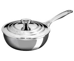 Stainless Steel Saucier Pan Le Creuset