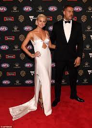 Lance franklin father is lance franklin sr. Buddy Franklin Tries To Pull Away From Wife Jesinta At The 2018 Brownlow Medal Count Daily Mail Online