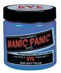 Manic panic, with 41 years of experience as leaders of the color rebellion, is proud to say our hair colors have always been vegan and cruelty free. Tish Snooky S Manic Panic Nyc Manic Panic Semi Permanent Hair Dye Bad Boy Blue Multicolor Price In India Buy Tish Snooky S Manic Panic Nyc Manic Panic Semi Permanent