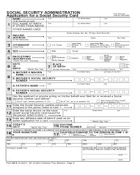 Download ss card maker software free online ssn template with your information 2021 Social Security Application Form Fillable Printable Pdf Forms Handypdf