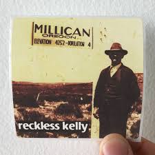 Reckless Kelly Millican Album Cover Sticker