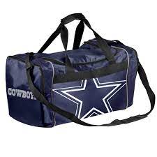 Amazon Com Foco Nfl Dallas Cowboys Core Duffel Gym Bag Sports Outdoors