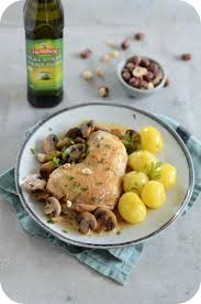 Dernierement J Avais Partage La Photo De Ce Plat Sur Mon Instagram Et Enfin Je Vous Poste La Recette Sur Mon Poulet Aux Champignons Recettes De Cuisine Poulet
