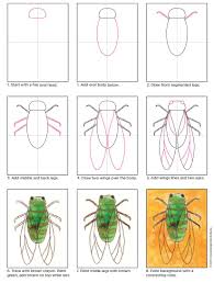 Each printable highlights a word that starts. How To Paint A Cicada Art Projects For Kids