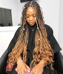 Black And Burgundy Bohemian Box Braids Dhairprof Inc On Instagram B O H O Book As Boho Box Braids Waistlength Boh Beautiful Black Hair Black Hair With Blonde Highlights Girls Hairstyles Braids