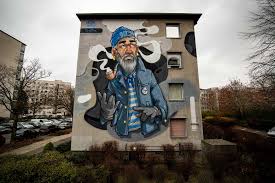 Obra pictórica o escultórica, decorativa o informativa que se realiza sobre una. Seemann Graffiti Mural Berlin Mural Fest Skenar73 Stereoheat