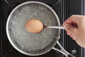 Let the eggs cook … How To Boil Eggs