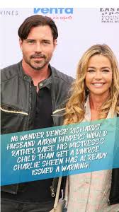 Denise Richards' Husband Faces Charlie Sheen's Warning