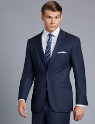 No matter the formal or professional occasion, there's nothing like a good suit for men to make you look instantly more stylish and feel infinitely more confident. Men S Navy Birdseye Classic Fit Suit Super 120s Wool Hawes Curtis