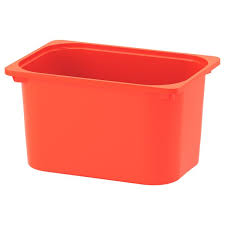 Trofast Bac Orange Ikea En 2020 Ikea Trofast Ikea Tete De Lit Avec Rangement