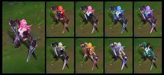Dark empress katarina is a custom skin in league of legends for katarina created by sislex. Katarina Skins Chromas League Of Legends Lol