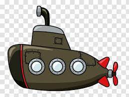 Submarine Cartoon Navy Clip Art Sub Cliparts Transparent Png