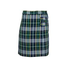 Dennis Uniform Christopher Plaid Skort 3521 Merry Mart Uniforms